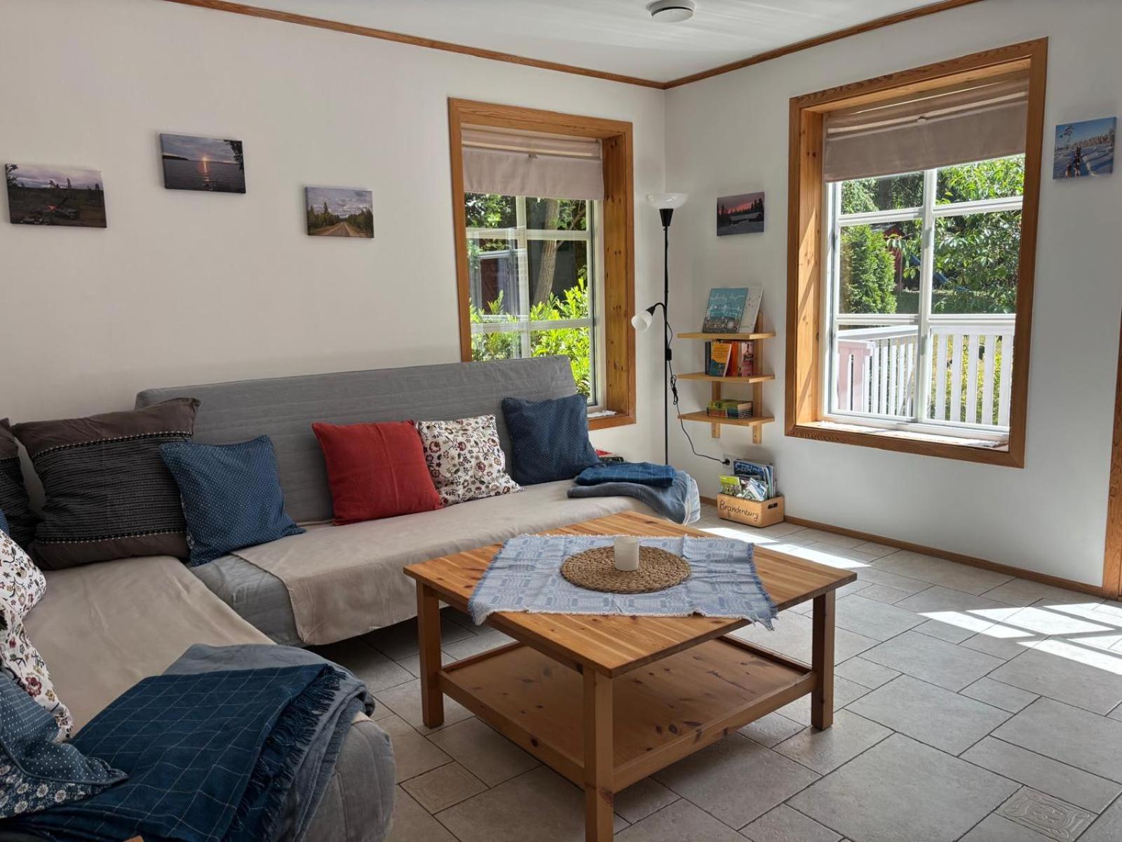 Toms Stuga Ferienwohnung Schöneiche Extérieur photo